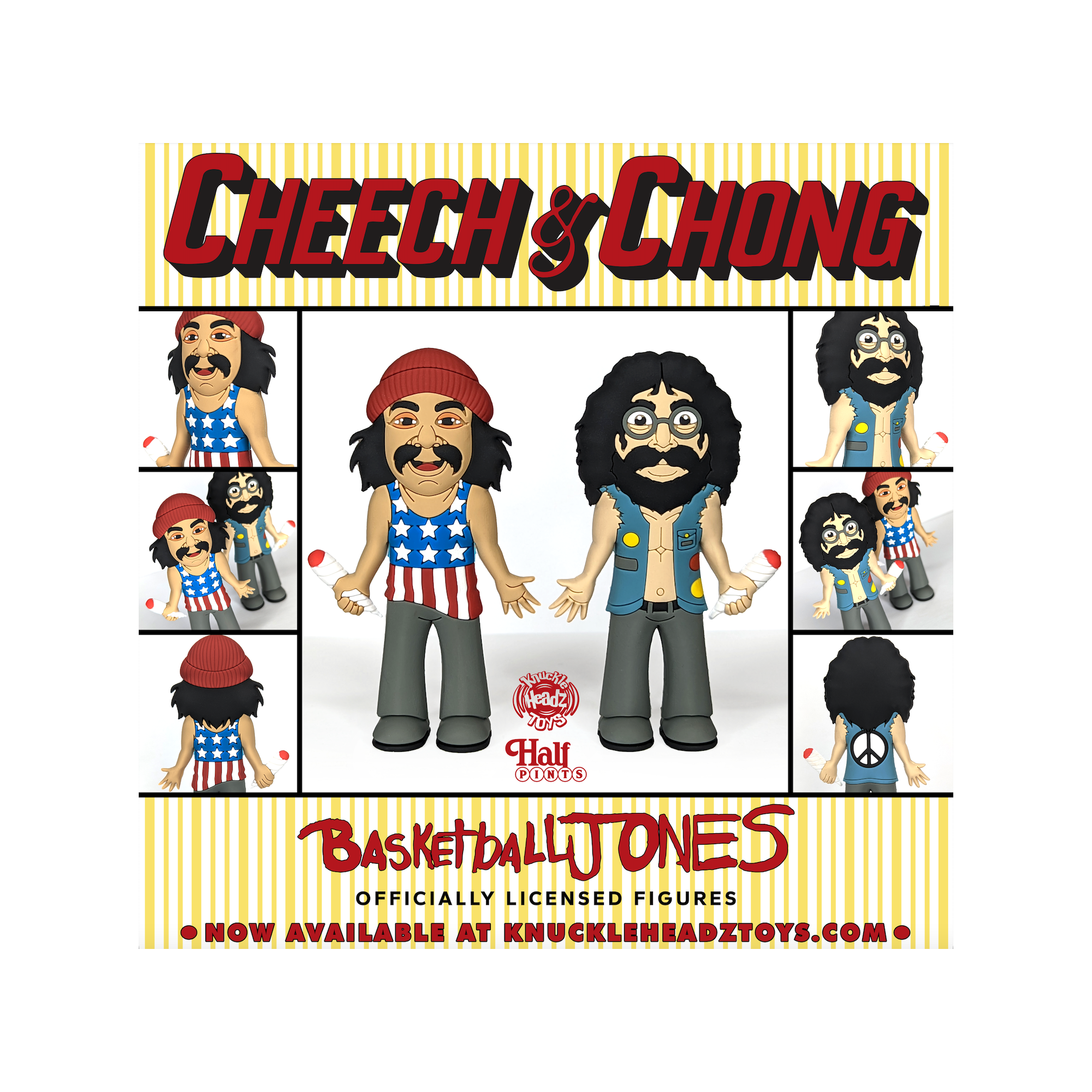 Cheech and Chong - Chong Half Pint Figure – Knuckleheadz Toys